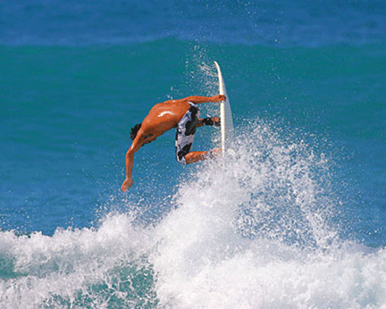 Surfing Rips fun